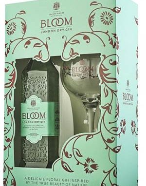 Bloom London Dry Gin GB - Glass (70cl , 40%)