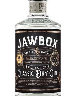 Jawbox Small Batch Irish Gin (70cl , 43%)
