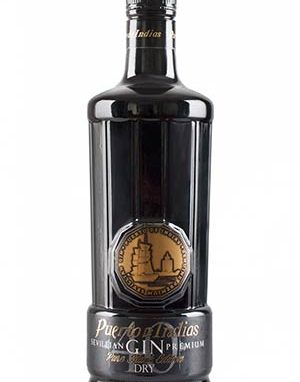Puerto de Indias Dry Gin - Pure Black Edition (70cl , 40%)