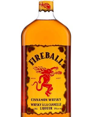Fireball Cinnamon Whisky Liqueur (100cl , 33%)