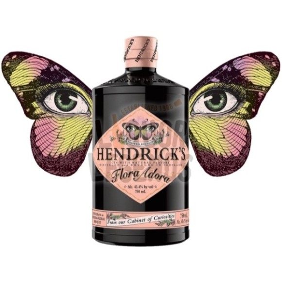 Hendrick's Flora Adora Gin (70cl, 43.4%)