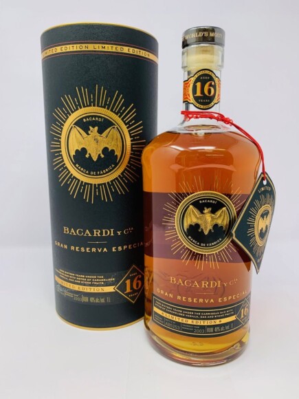Bacardi 16 YO Limited Edition Rum (100cl ,