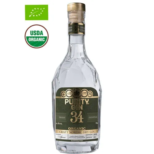 Purity 34 Organic Nordic Gin (70cl , 43%)