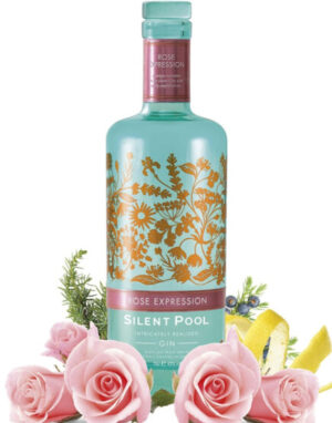 Silent Pool Rose Expression Gin (70cl , 43%)