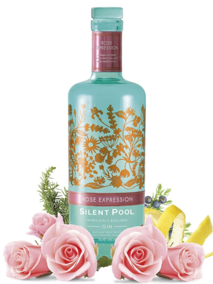 Silent Pool Rose Expression Gin (70cl , 43%)