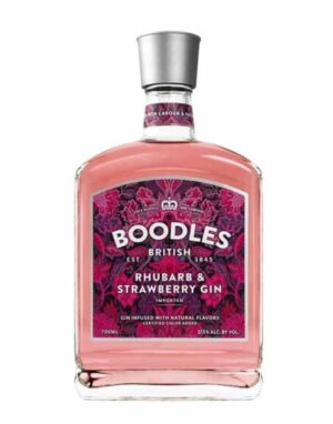 Boodles Rhubarb & Strawberry Gin (70cl , 37.5%)
