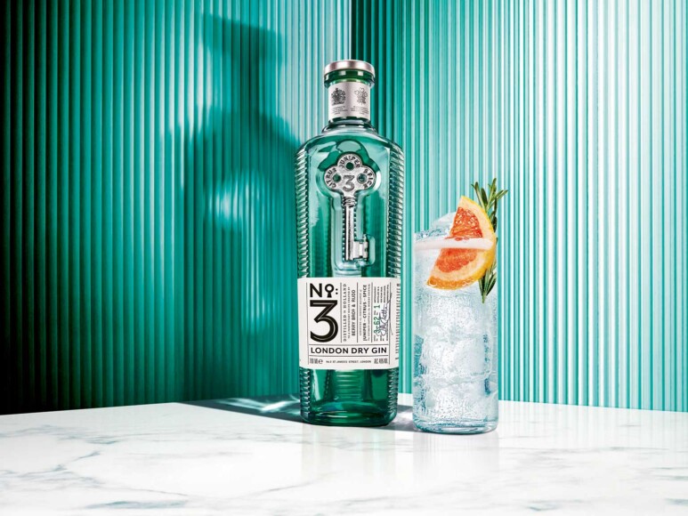 No.3 Gin - New Bottle (70cl , 46%)