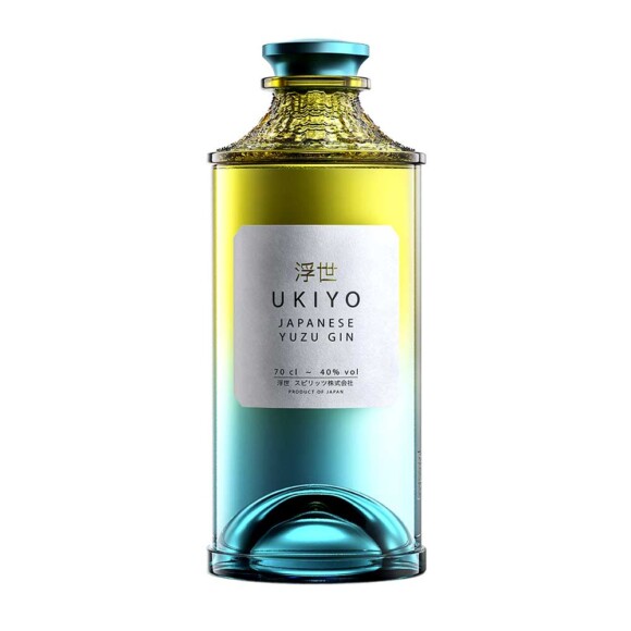 Ukiyo Japanese Yuzu Gin 70cl
