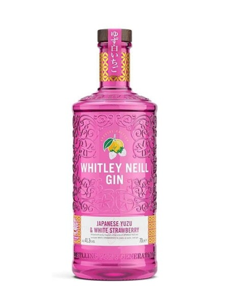Whitley Neill Japanese Yuzu And White Strawberry Gin (70cl , 41.3%)